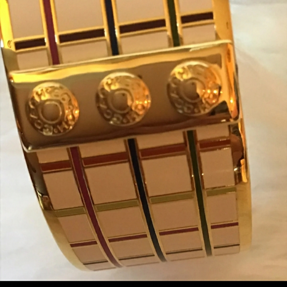 Coach Tattershall Cuff Braclet NWOT - Picture 3 of 8